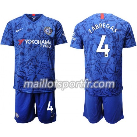 Maillot de Foot Chelsea Fabregas 4 Enfant Domicile 2019/20